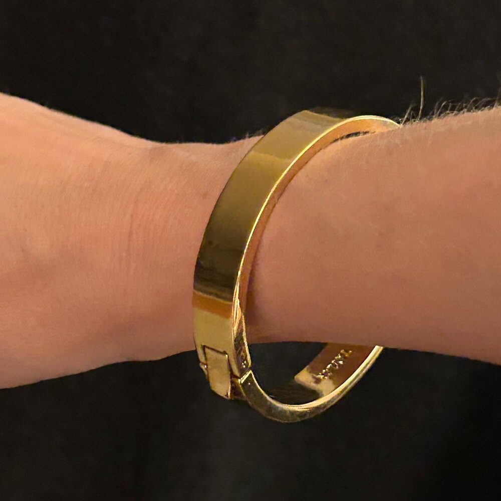 Ann Taylor Gold Bangle Bracelet
